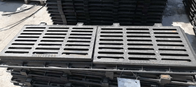 禹会球墨铸铁连体双篦展示